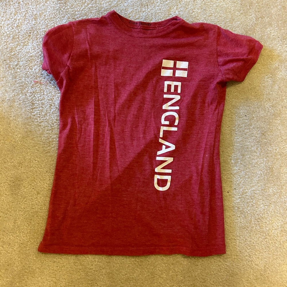 England Kids Red T-Shirt
